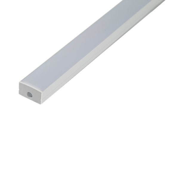 2m Surface Mounted Profile 23.5x14mm IP20 White image 1