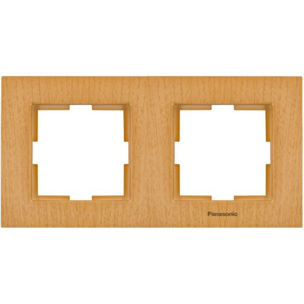 Karre Plus Accessory Wooden - Oak Two Gang Frame image 1