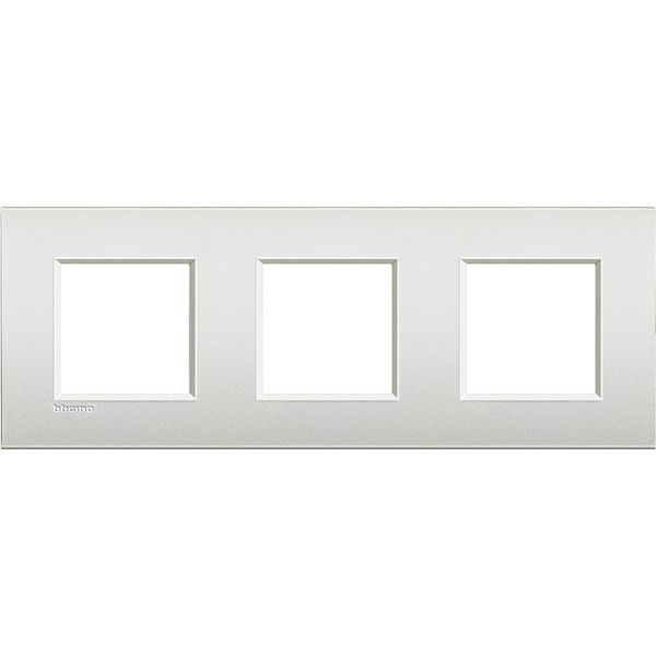 LL - COVER PLATE 2X3P 71MM PEARL WHITE image 2