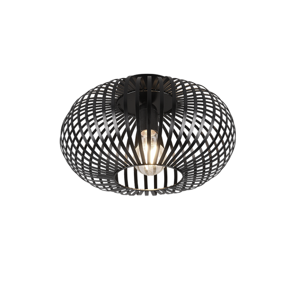 Johann ceiling lamp 30 cm E27 matt black image 1