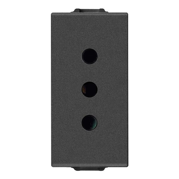 2P+E 10A P11 outlet carbon matt image 1