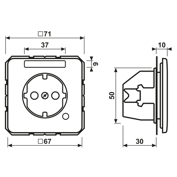 SCHUKO socket CD1520BFNAKOO image 5