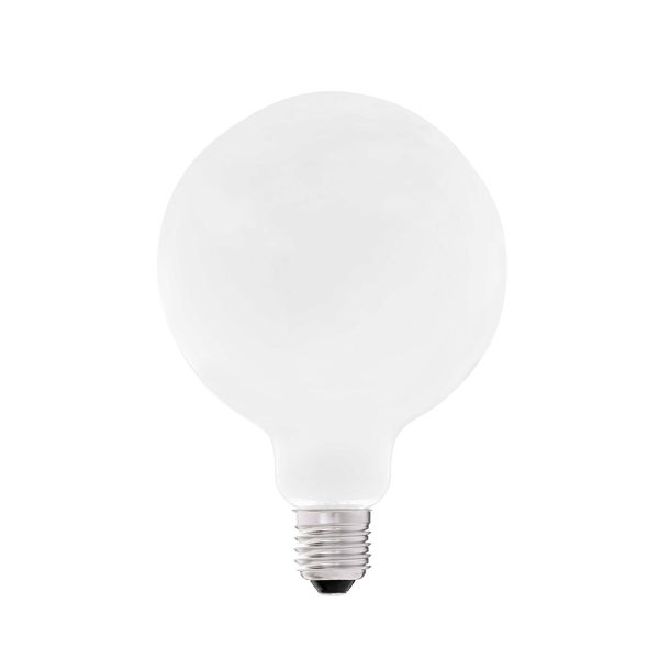 BULB G125 MAT LED E27 6W 2700K 800Lm image 1