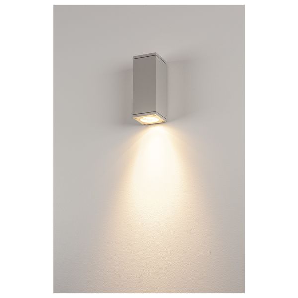 THEO WALL OUT WALL LUMINAIRE, GU10, max. 35W, angular, grey image 3