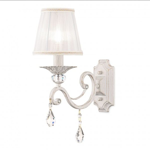 Elegant Grace Wall Lamp White with Gold image 4