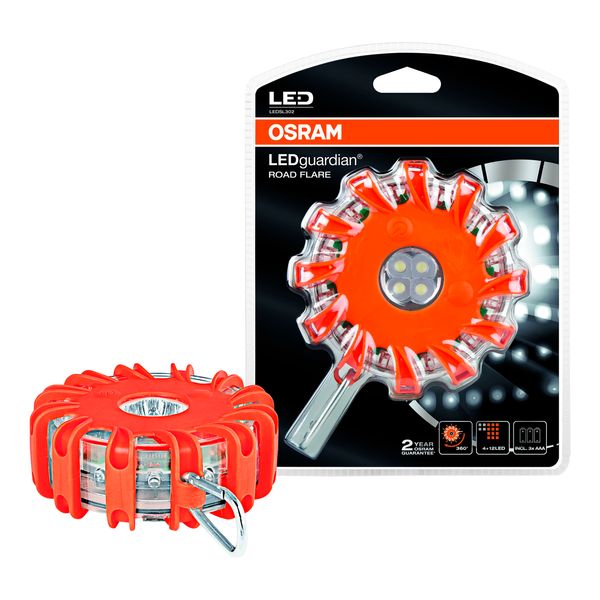 LEDguardian ROAD FLARE LED SL302 Orange image 1