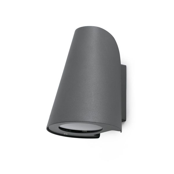 TINIA DARK GREY WALL LAMP E27 60W image 2