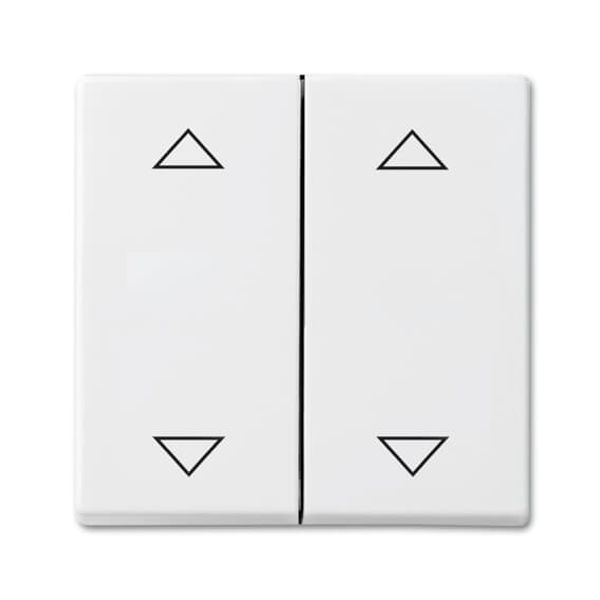 1785 JA/02-84 CoverPlates (partly incl. Insert) ABB i-bus® KNX Studio white image 1