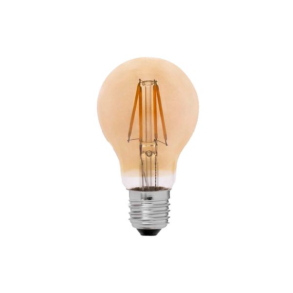 BULB STANDARD FILAMENT LED AMBER E27 5W 2200K DIMA image 1