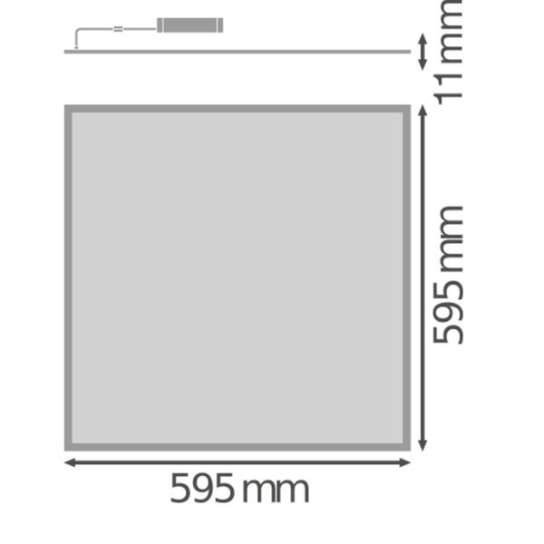 BIOLUX HCL PANEL DALI GEN 2 600 S 40W TW DALI image 20