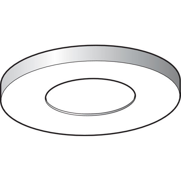 Deco ring for surface-mounted P4XMR and M4XMR detectors, white image 3