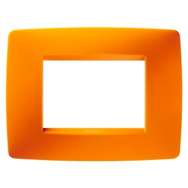 ONE PLATE 4-GANG OPAL ORANGE GW16104TO image 1