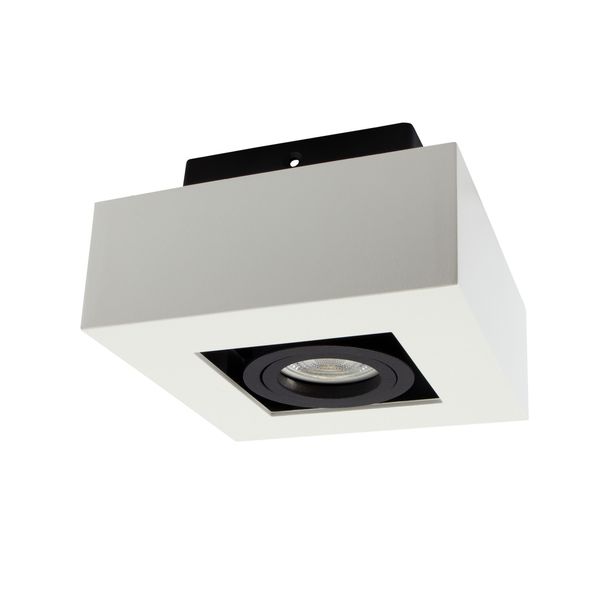 MIRORA GU10 SURFACE GU10 250V IP20 145X145X85mm WHITE BLACK square regulated eye image 24