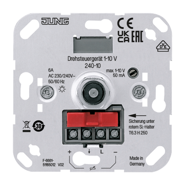 Dimmer Insert, el. potentiom. 1-10V image 4