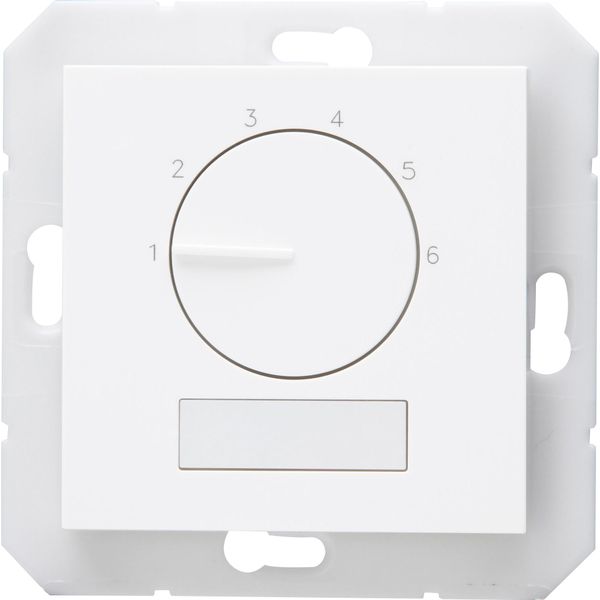 HK07 - elektronisches Raumthermostat "Premium", Farbe: arktisweiß matt image 1