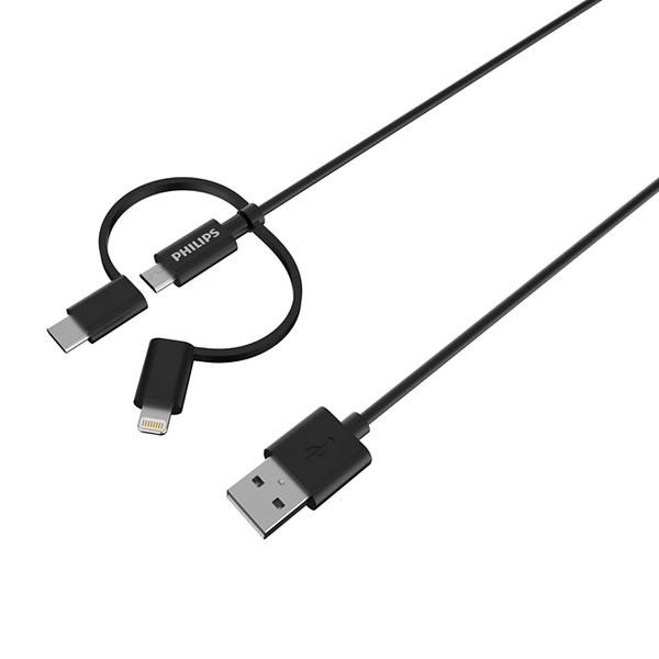 DLC3106T/03 PHILIPS Cable 2,0m USB 3in1 image 1