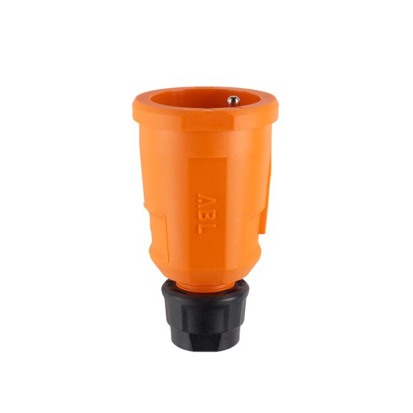 Hightech connector, French/Belgian, Elamid, orange, IP20, Typ 1580 image 1