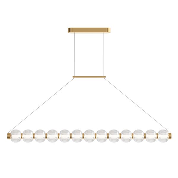 Modern Amulet Pendant lamp Gold image 1