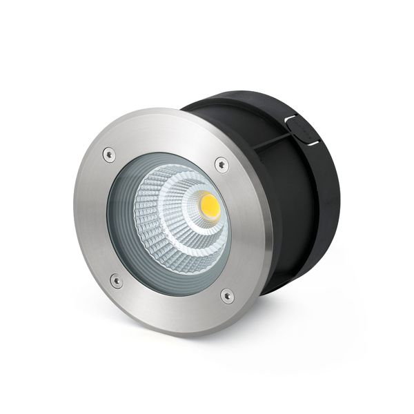 SURIA-12 LED INOX RECESSED LAMP 60° COB LED 12W 30 image 1