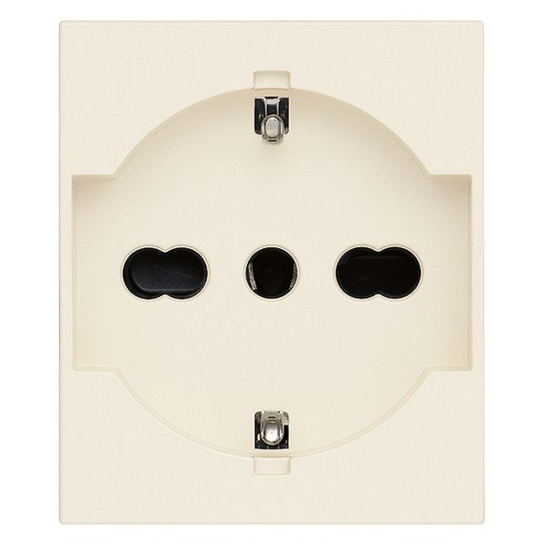 2P+E 16A Universal outlet canvas image 1