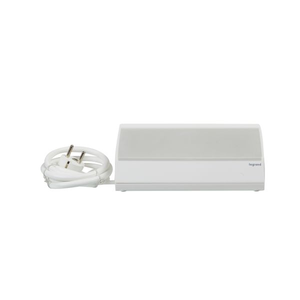 MOES TAB SUPPORT SCHUKO 3X2P+E 1 SWITCH 2XUSB A 1,5M PVC CORD WHITE image 28