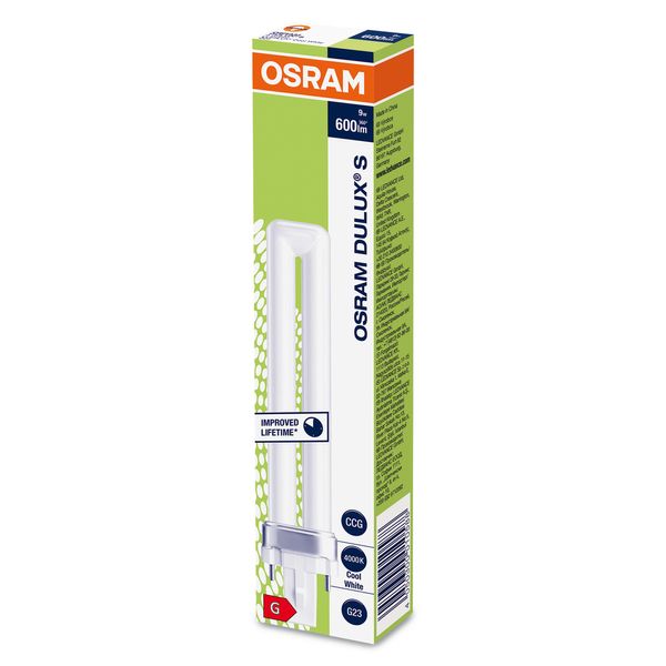 DULUX S 9W/840 G23 FS1             OSRAM image 12