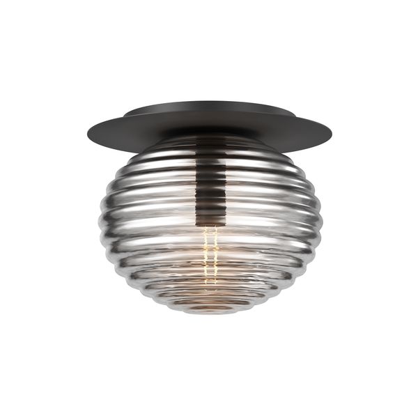 Modern Reels Ceiling lamp Black image 1