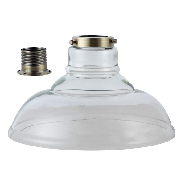 Cloche Glass Shade Clear image 1