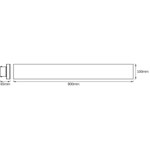 SMART+ Planon Frameless TW 800x100mm TW image 3