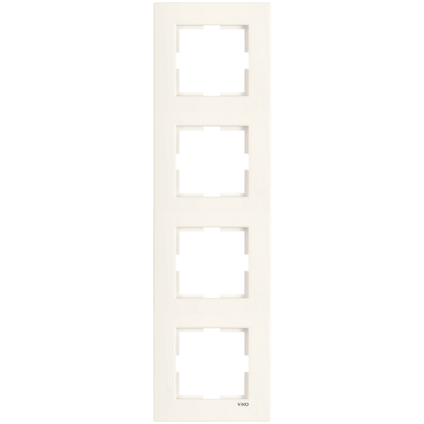 Karre Accessory Beige Four Gang Frame image 1