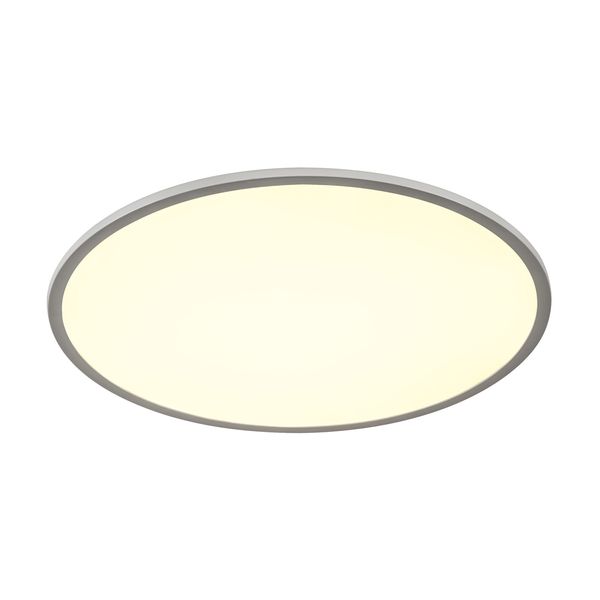 PANEL 60 round, LED Indoor ceiling light, silver-grey, 4000K image 3