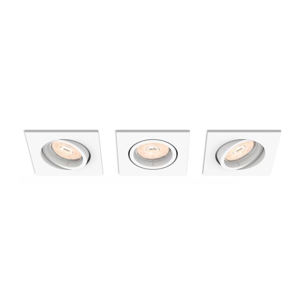 ENNEPER recessed white 3xNW 230V 3x500lm image 1