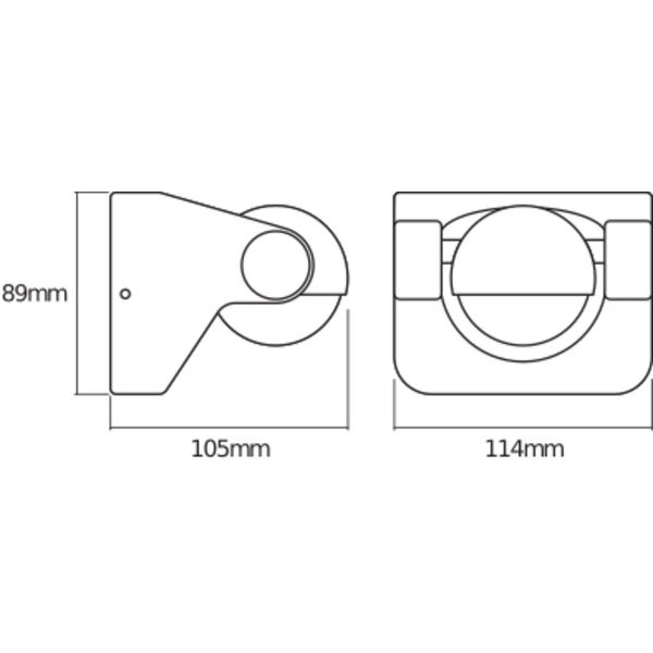 ENDURA® STYLE SPHERE 8W Dark Gray image 4