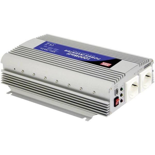 A301-1K0-F3 DC/AC converter 12V, 230V 1000W, MEAN WELL image 1