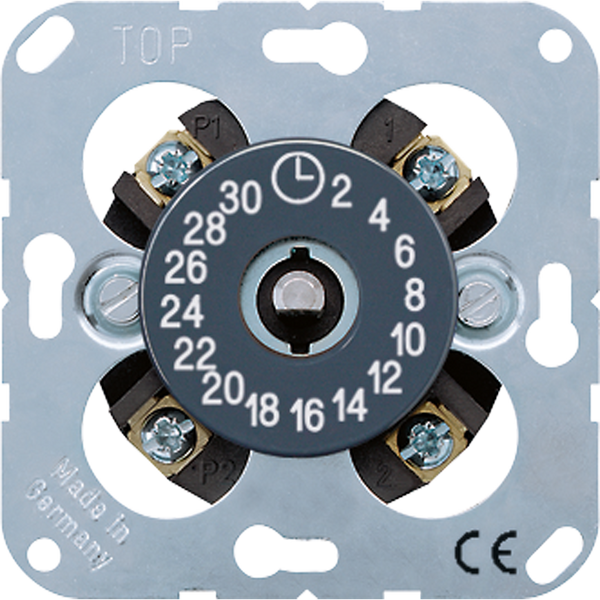 Timer switch insert 2-pole, 1-way 11030 image 1