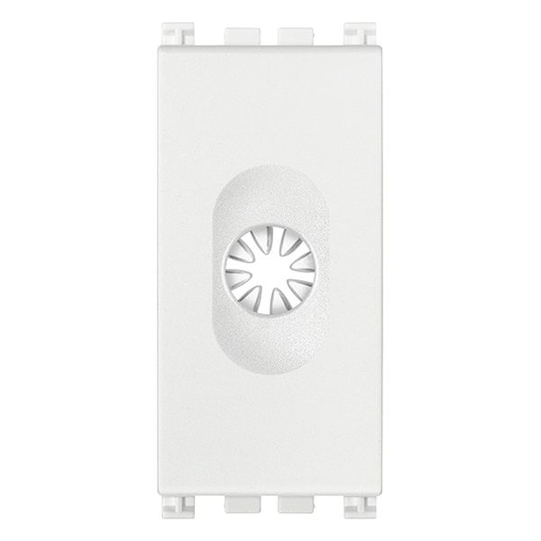 Cable outlet with cord-grip white image 1