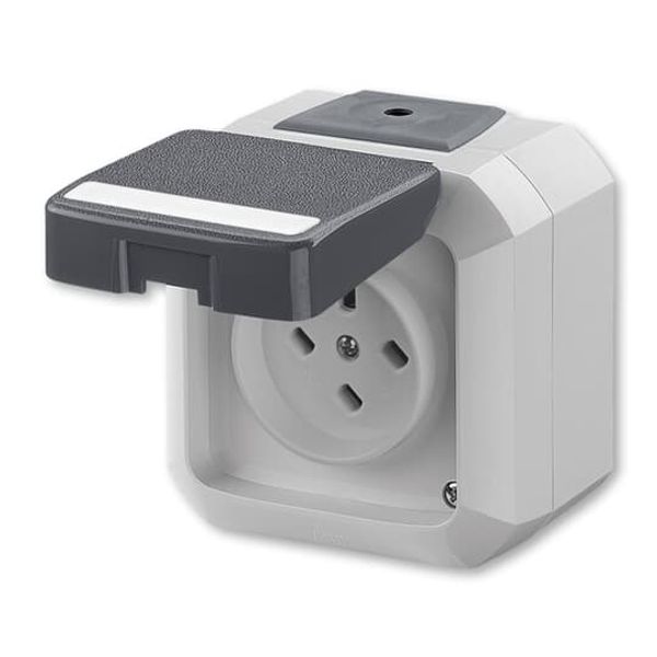 5515N-C05526 S Socket outlet special (L type), IP44 image 1