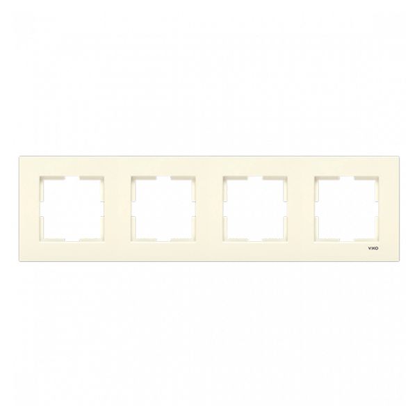 Karre Accessory Beige Four Gang Frame image 1