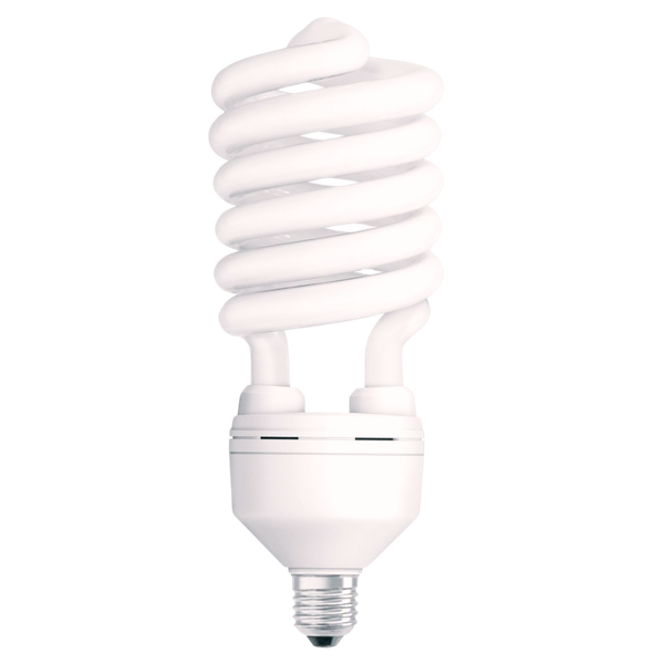 CFL Spiral Bulb 45W/865 E27 6500K Patron image 1