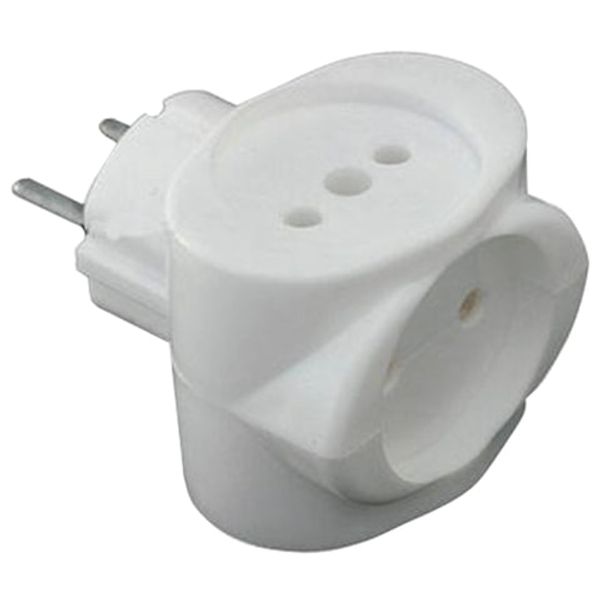 Adapter 3v b/z PB-041 white RV-04 image 1