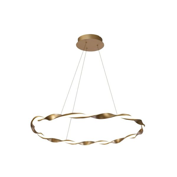 Sand LED Pendant Lamp 36W 2880Lm 3000K Golden image 1