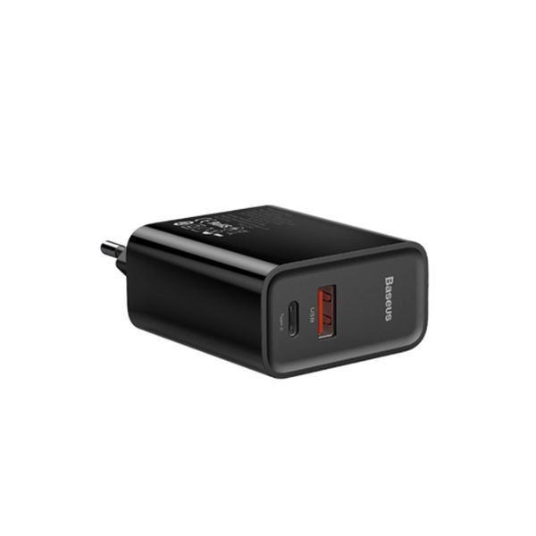 Baseus Adapter usb+type C charger QC3.0 CCFS-C01 image 1