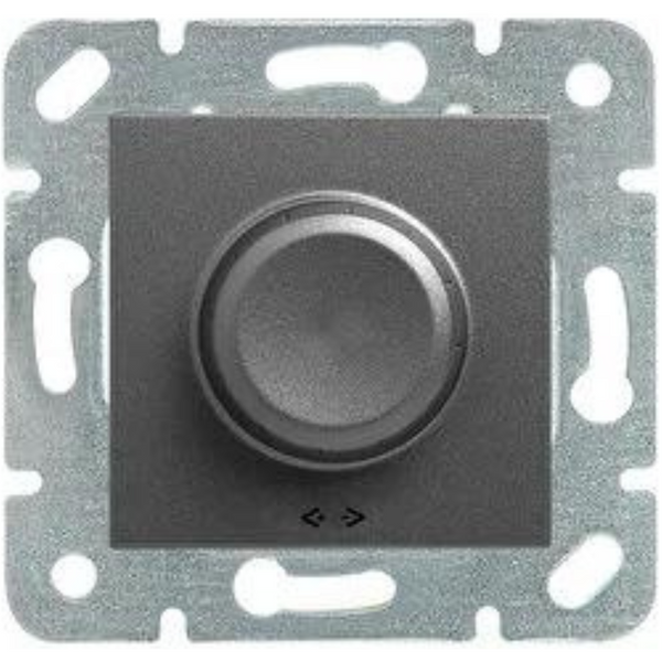 Novella-Trenda Dark Grey TV-Radio Socket Terminated image 1