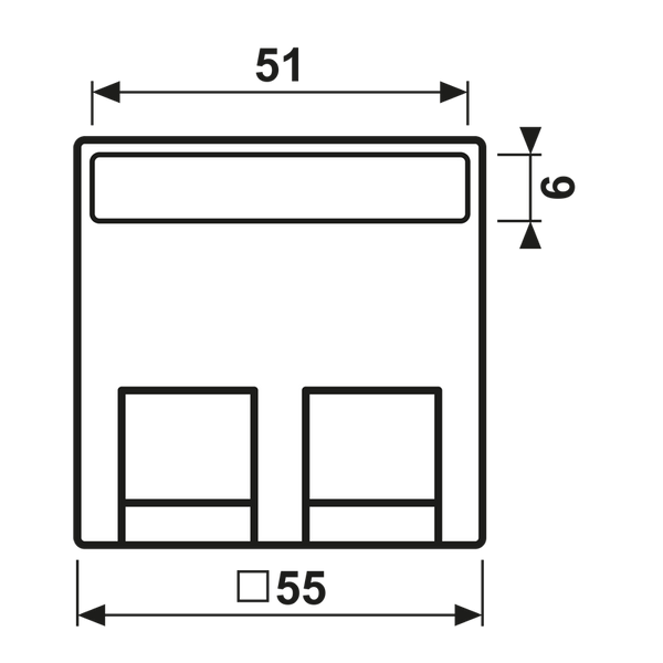 Cover plate A569-30BFPLSW image 4