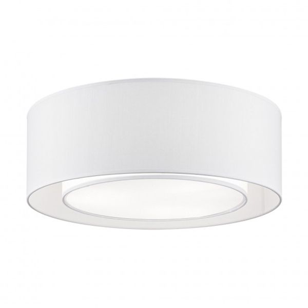 Modern Bergamo Ceiling Lamp Chrome image 2