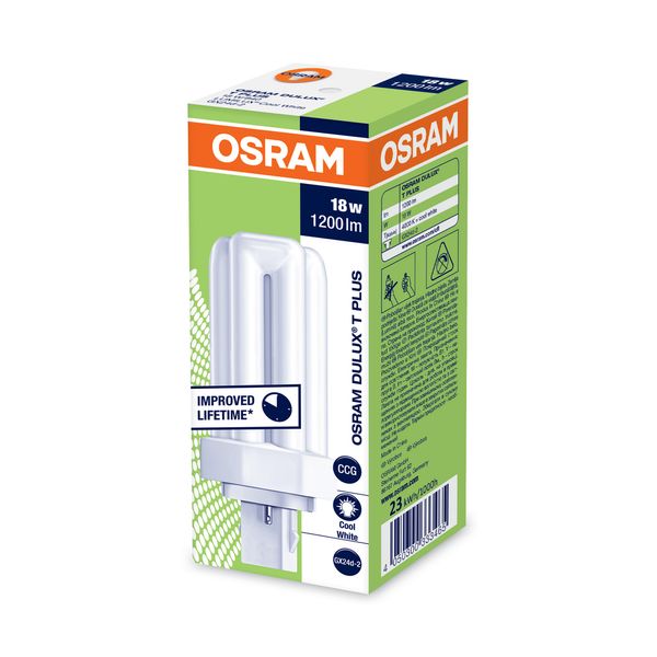 DULUX T 18W/840 PLUS FS1           OSRAM image 3