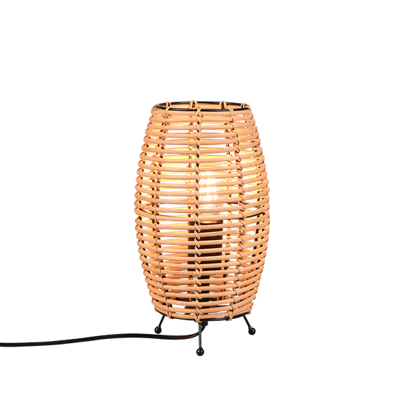 Inga table lamp E27 rattan image 1