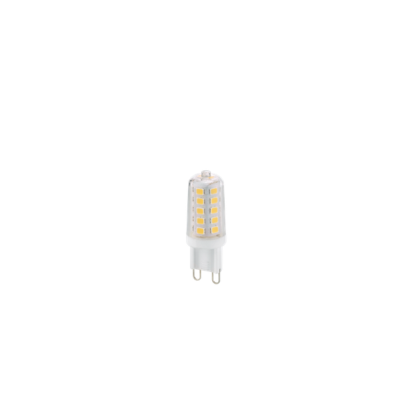 Bulb LED G9 3W 300lm 3000K switch dimmer 2-pack image 1