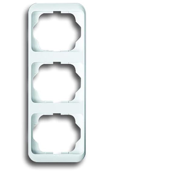 1733-24G Cover Frame alpha Studio white image 1