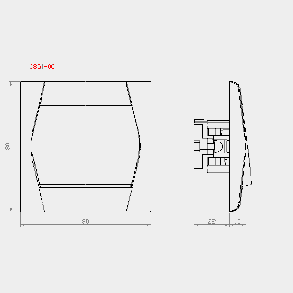 FESTA SINGLE POLE SWITCH image 2